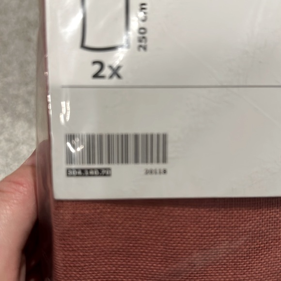 IKEA LEJONGAP Linen Curtain Panels. - Picture 2 of 2